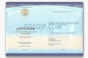 диплом о среднем образовании новый